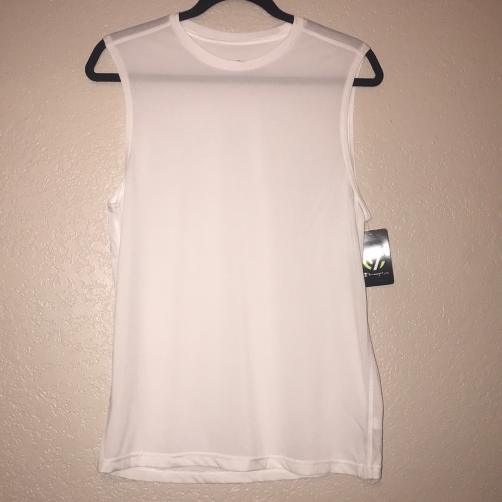 White workout top